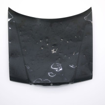 Daisy, Mercedes bonnet ran over by cows, 143x125x14cm,  Stian Ådlandsvik and Lutz-Rainer Müller, 2010.  Courtesy the artists and MOT International