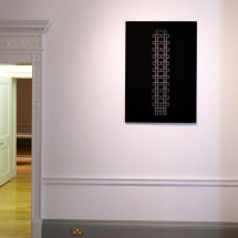 Christian Flamm, Untitled, 2011, embroidery, 96,5 x 137,2cm